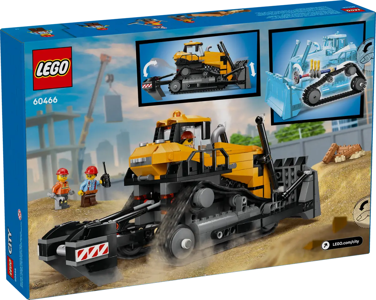 LEGO 60466 Yellow Bulldozer