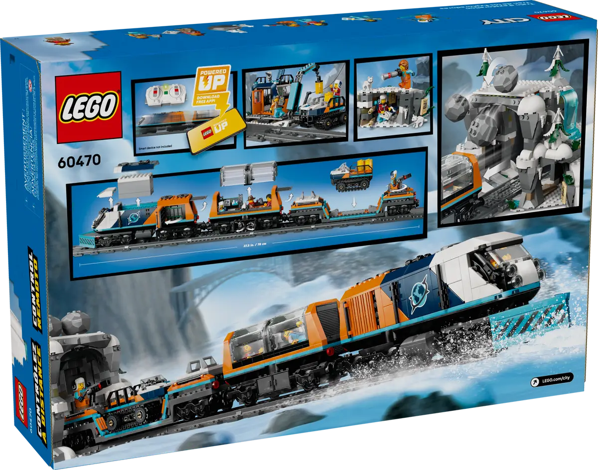LEGO 60470 Explorers' Arctic Polar Express Train