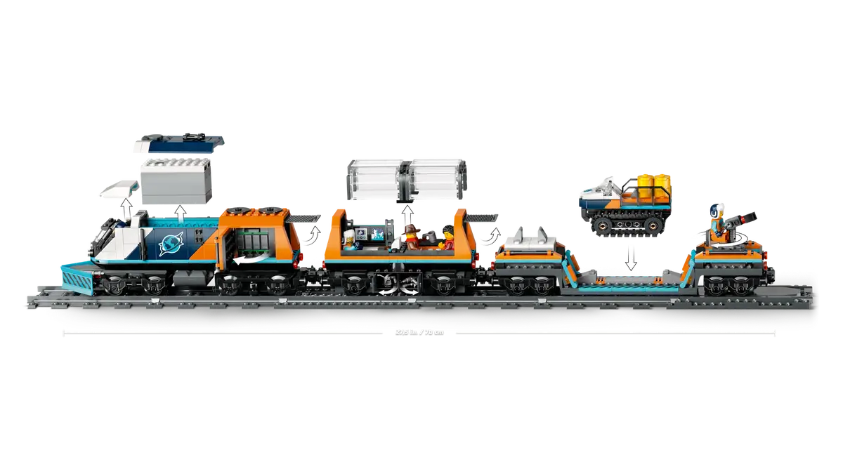 LEGO 60470 Explorers' Arctic Polar Express Train