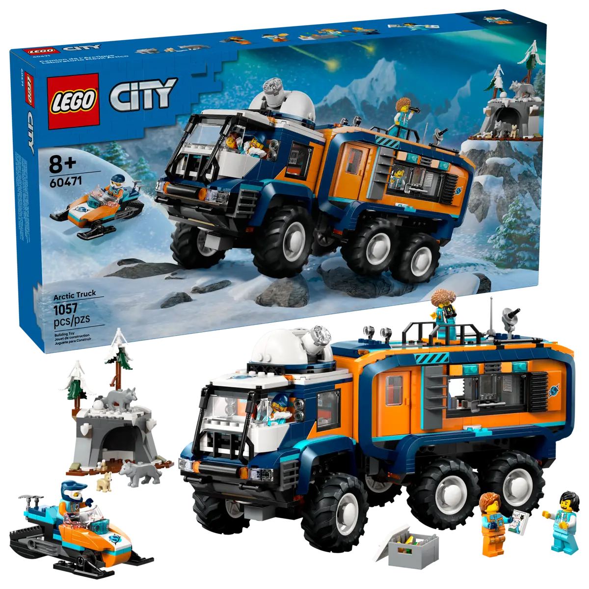 LEGO 60471 Arctic Explorer Science Lab Truck