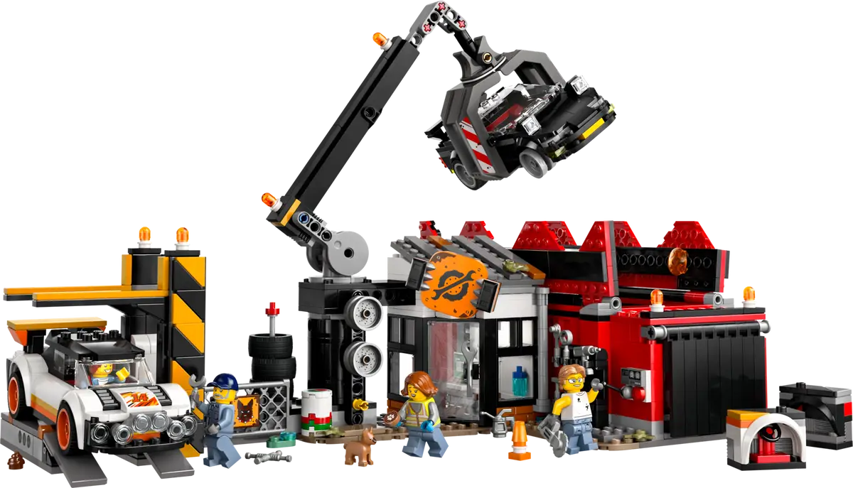 LEGO 60472 Scrapyard with Cars