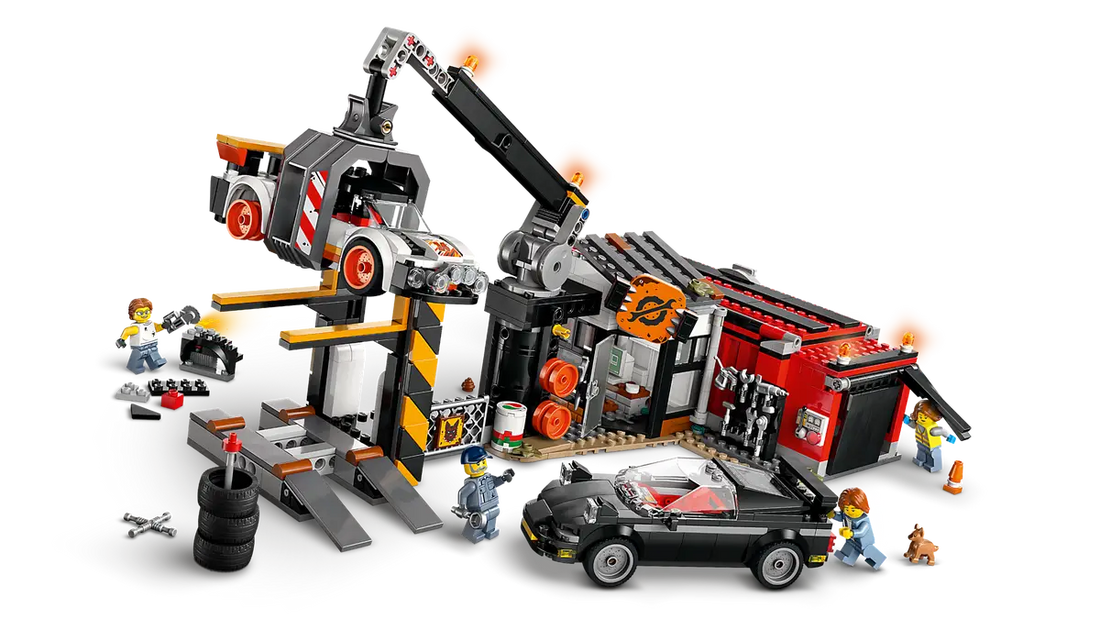 LEGO 60472 Scrapyard with Cars