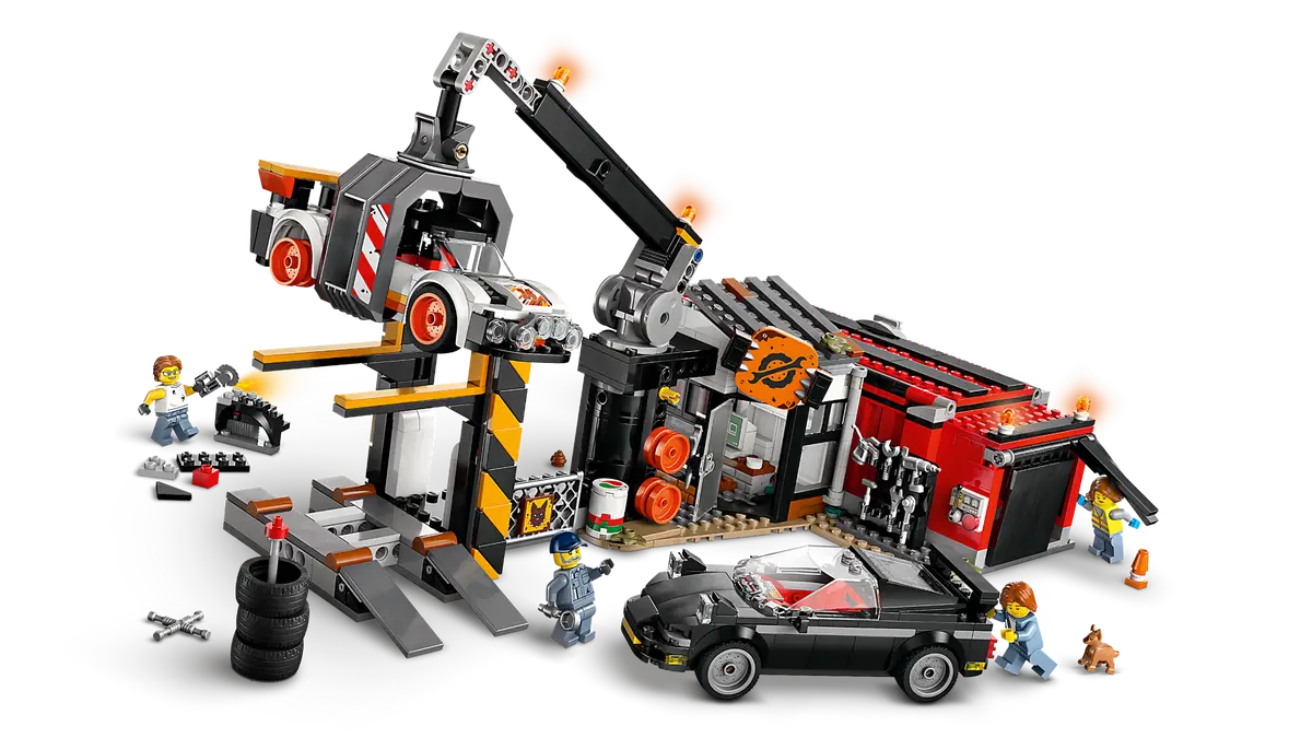 LEGO 60472 Scrapyard with Cars