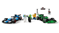 LEGO 60474 F1 Grid with VCARB & Sauber Race Cars