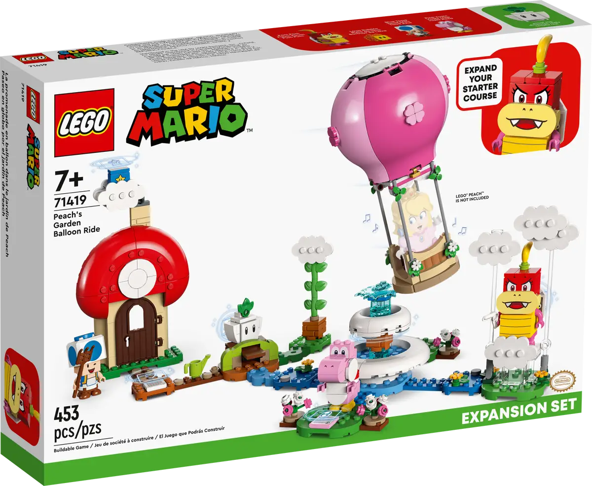 LEGO 71419 Peach's Garden Balloon Ride