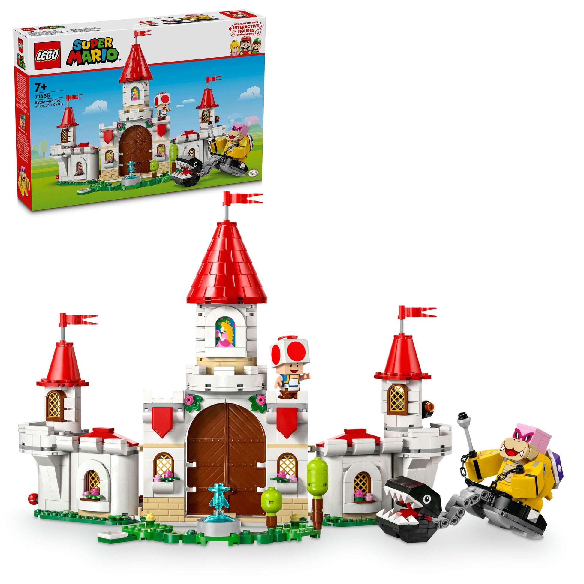 LEGO® Super Mario™ Battle with Roy at Peach’s Castle 71435