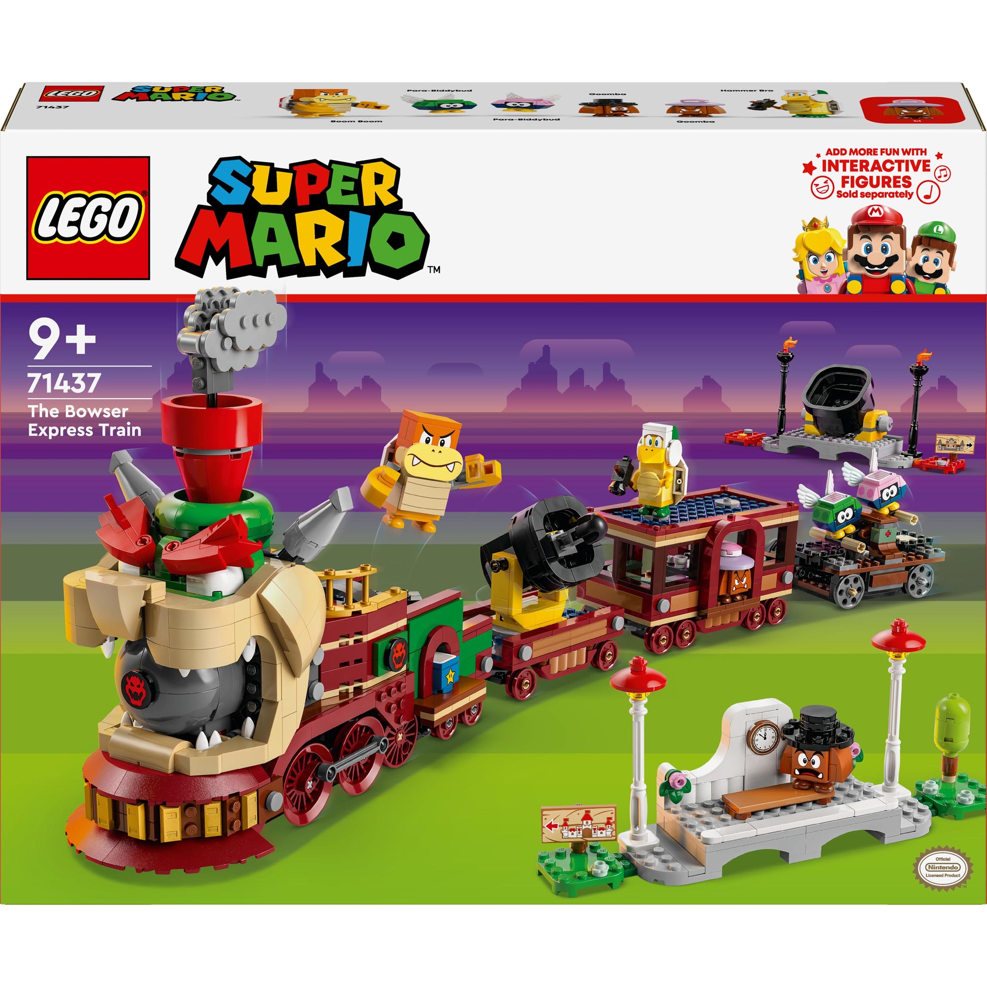 LEGO® Super Mario™ The Bowser Express Train Playset 71437