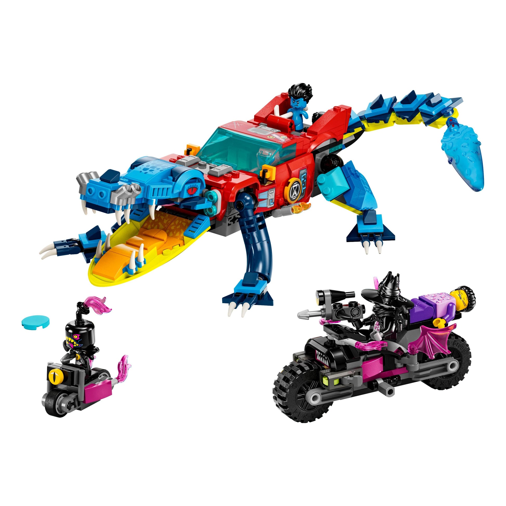 LEGO® DREAMZzz™ Crocodile Car 71458 Building Toy Set for Kids (494 Pieces)