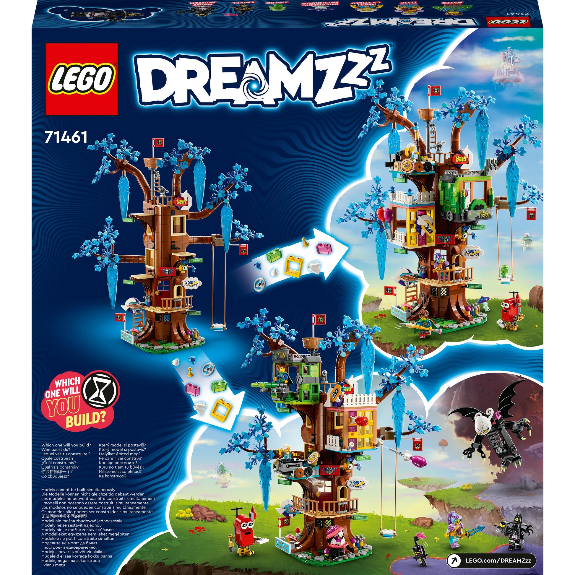 LEGO® DREAMZzz™ Fantastical Tree House 71461 Building Toy Set (1,257 Pieces)