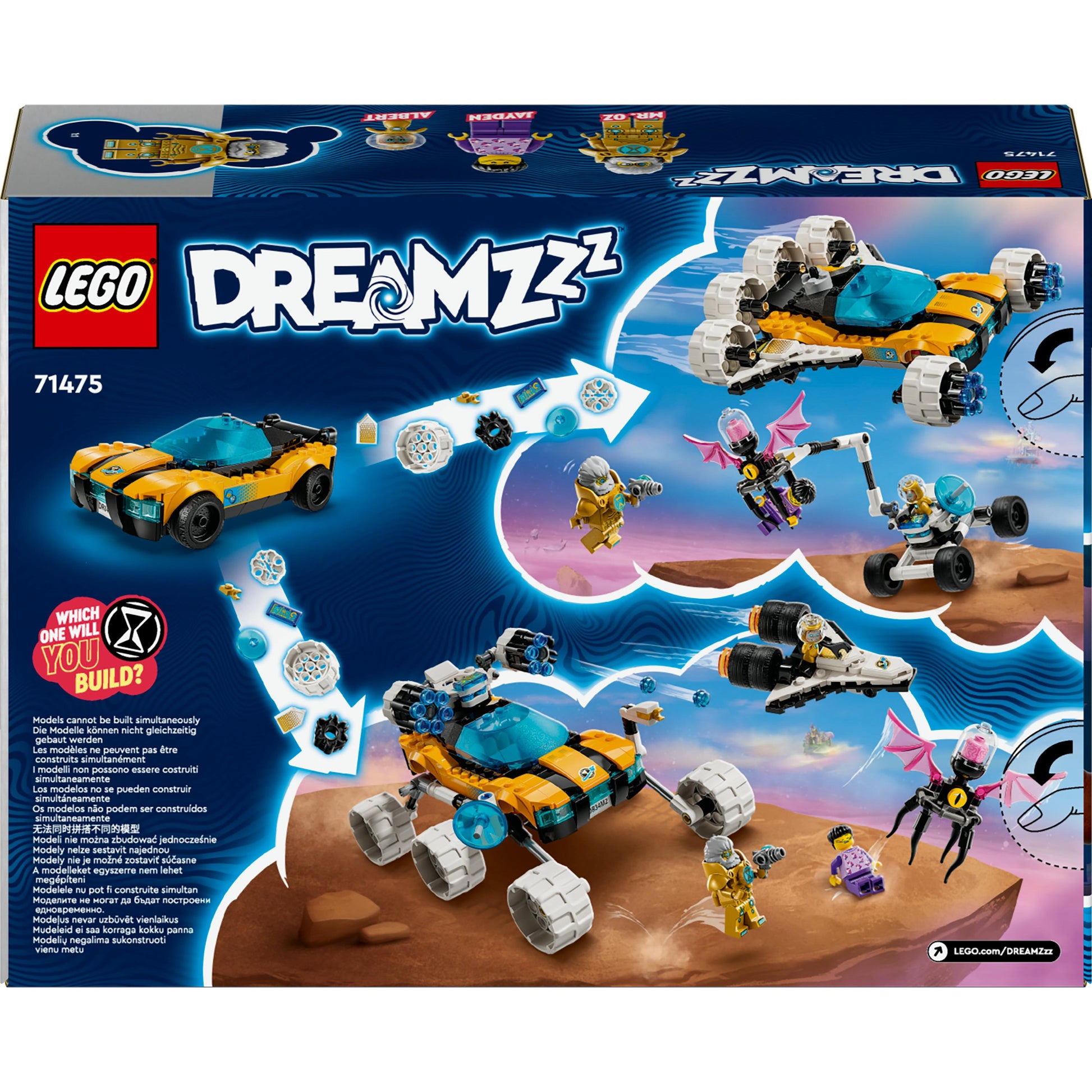 LEGO® DREAMZzz™ Mr. Oz’s Space Car Toy 71475