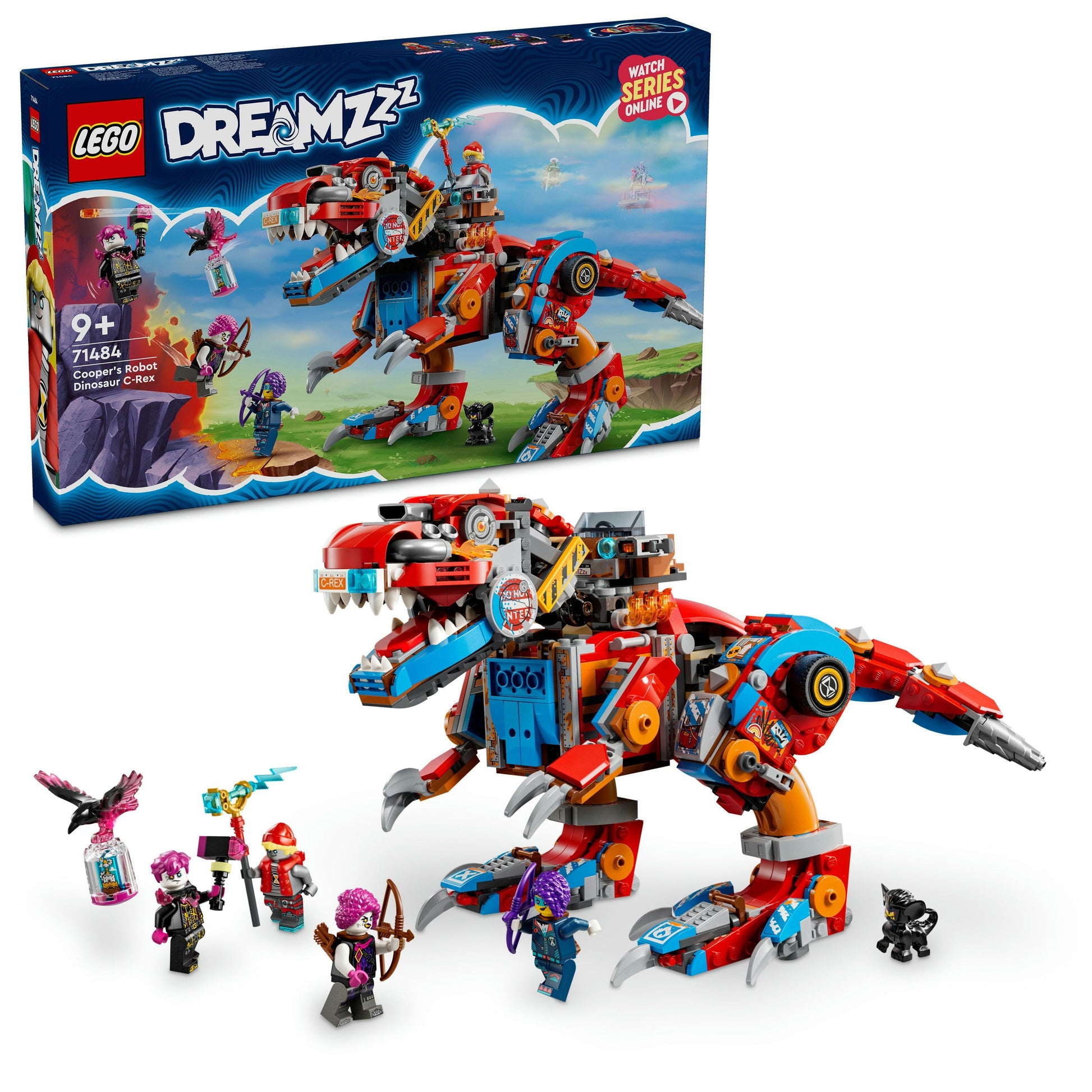 LEGO® DREAMZzz™ Cooper’s Robot Dinosaur C-Rex Toy 71484