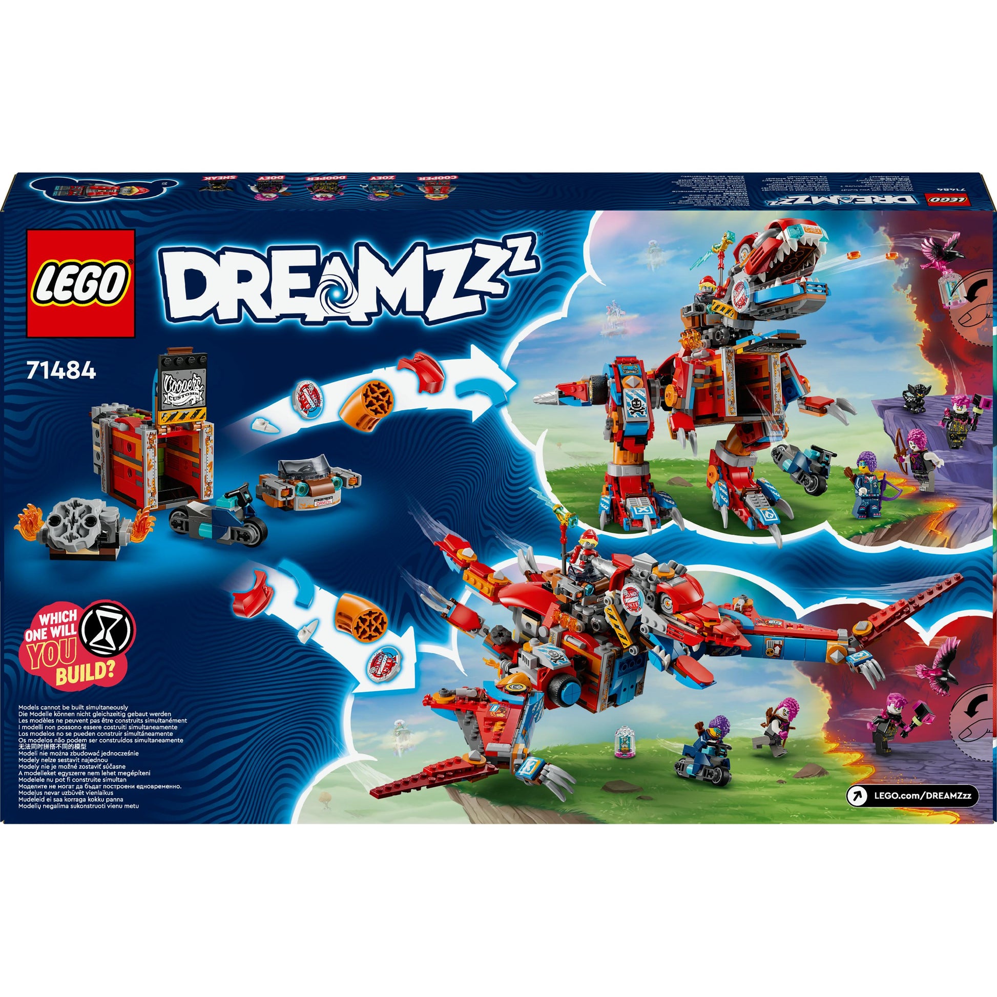 LEGO® DREAMZzz™ Cooper’s Robot Dinosaur C-Rex Toy 71484