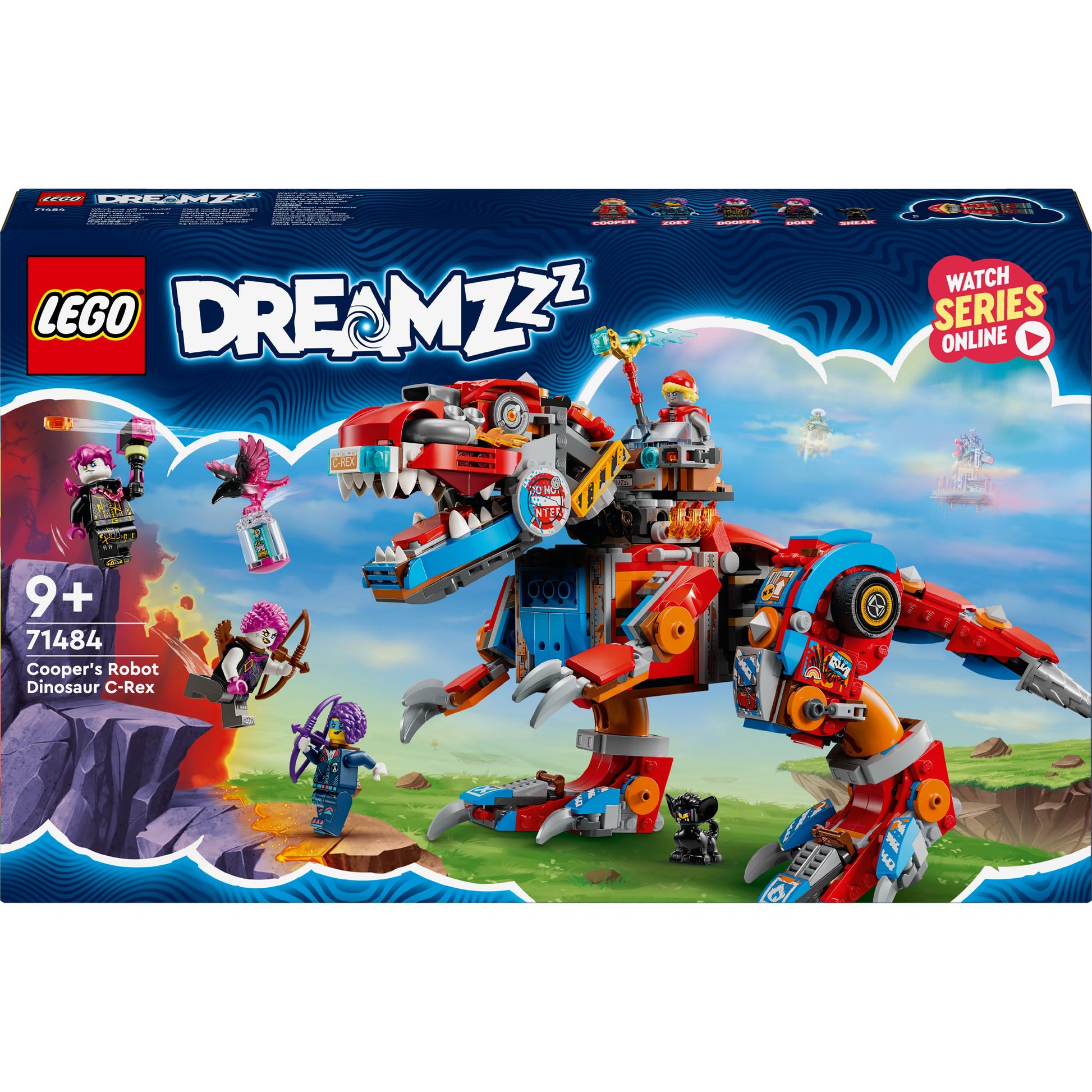 LEGO® DREAMZzz™ Cooper’s Robot Dinosaur C-Rex Toy 71484