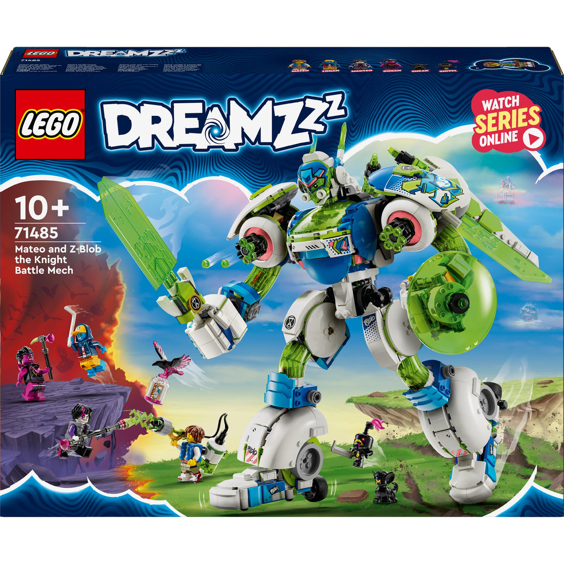 LEGO® DREAMZzz™ Mateo and Z-Blob the Knight Battle Mech Toy 71485