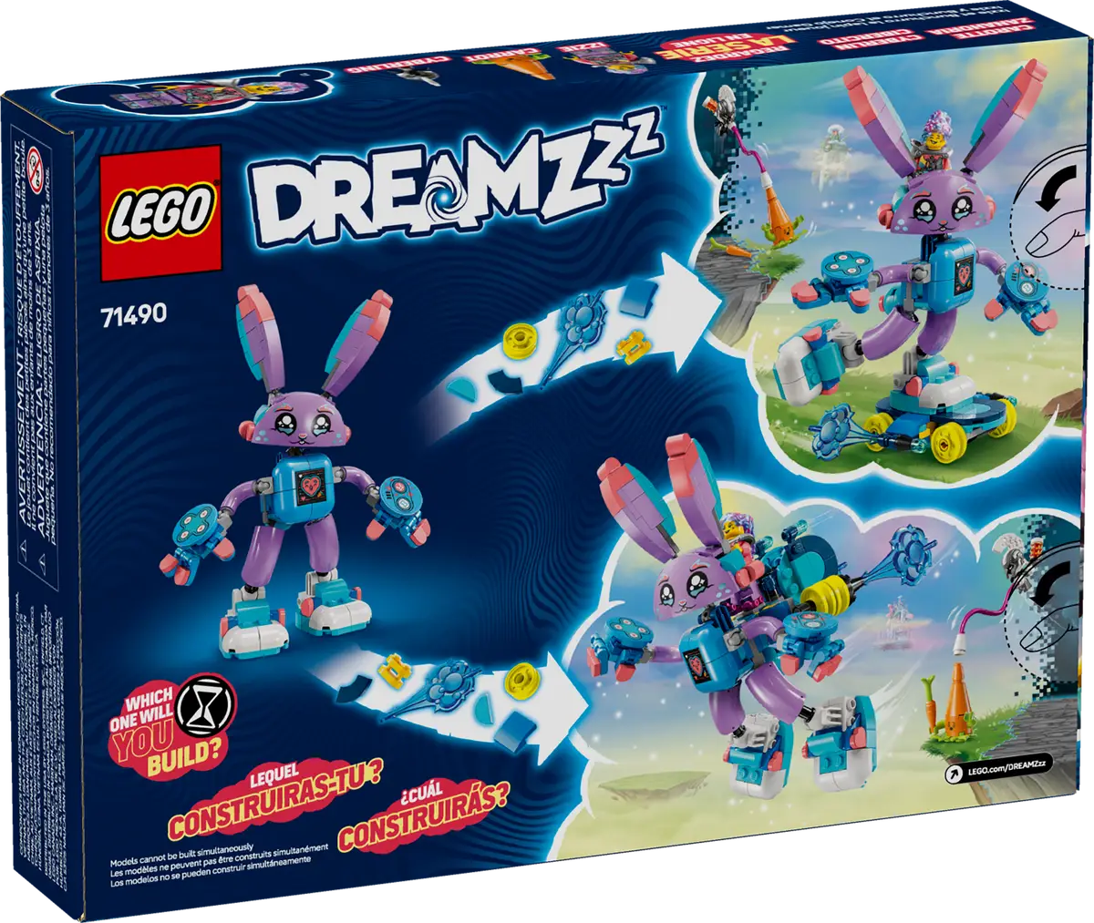 LEGO 71490 Izzie and Bunchurro the Gaming Bunny