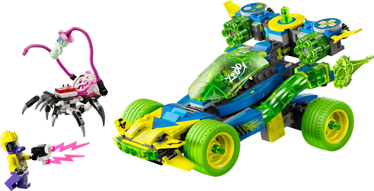 LEGO 71491 Mateo and the Z-Blob Action Race Car