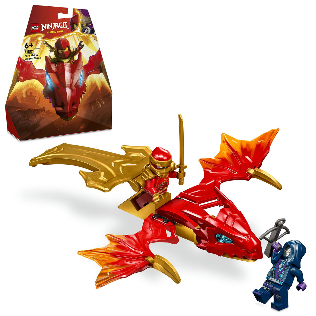 LEGO® NINJAGO® Kai’s Rising Dragon Strike Toy 71801