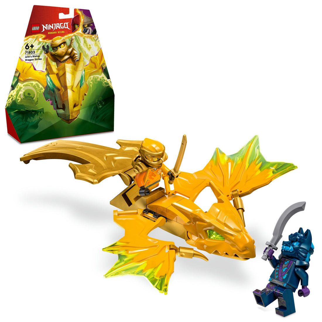 LEGO® NINJAGO® Arin’s Rising Dragon Strike Toy 71803