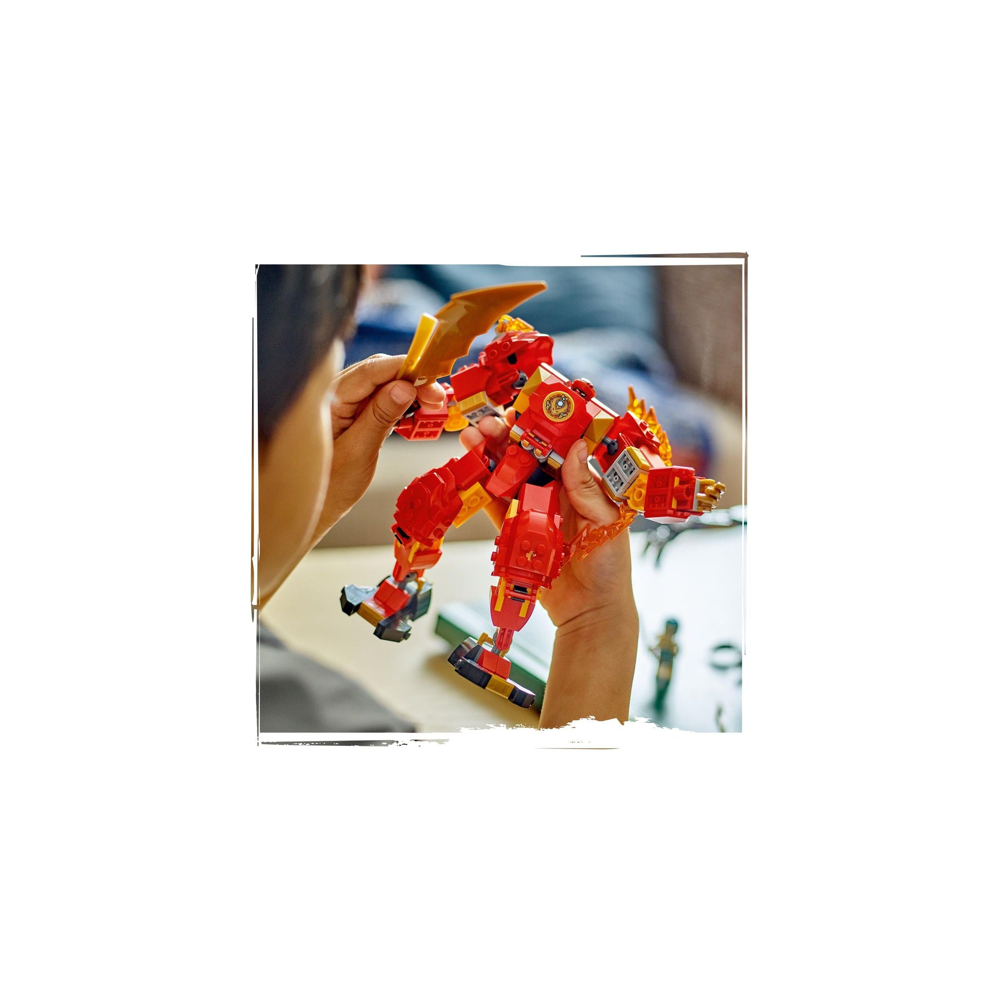 LEGO® NINJAGO® Kai’s Elemental Fire Mech Toy 71808