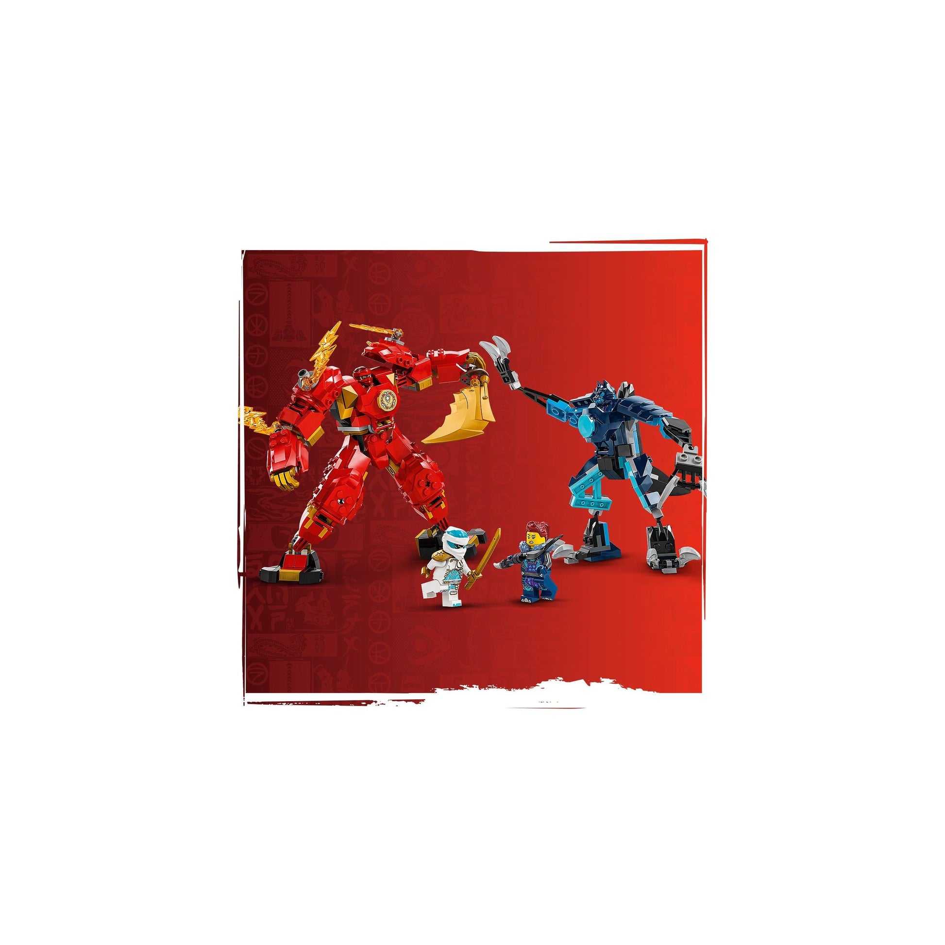 LEGO® NINJAGO® Kai’s Elemental Fire Mech Toy 71808