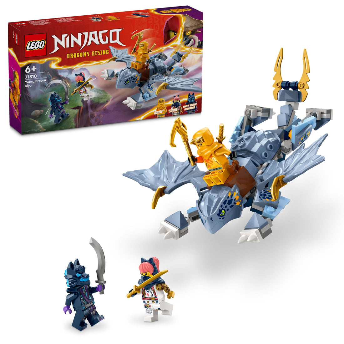 LEGO® NINJAGO® Young Dragon Riyu Toy Set 71810