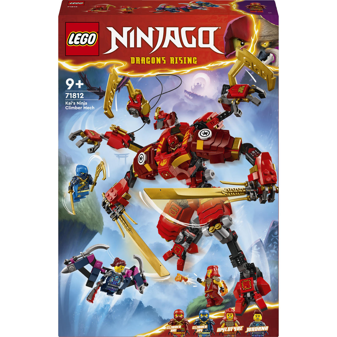 LEGO® NINJAGO® Kai’s Ninja Climber Mech Toy Set 71812