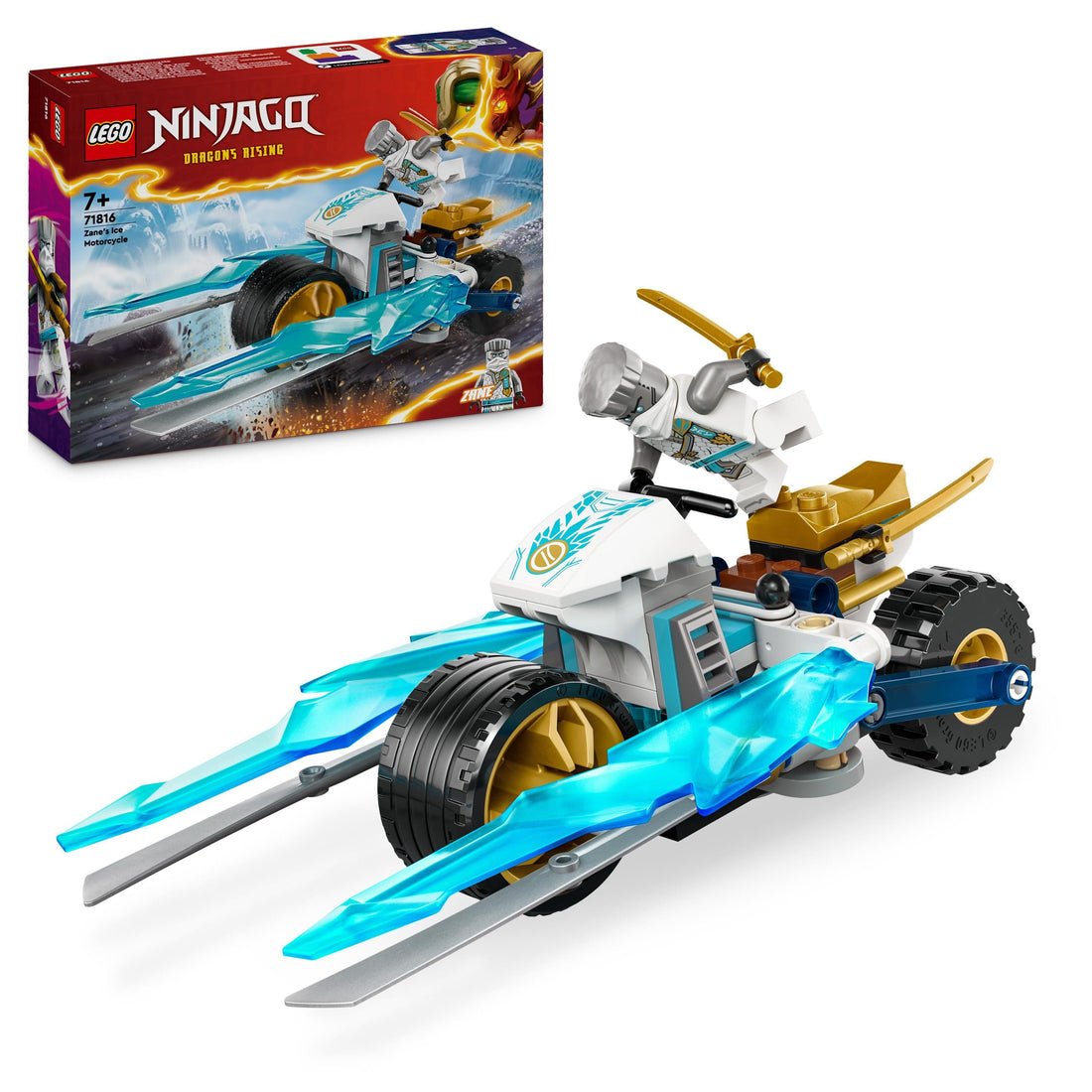 LEGO® NINJAGO® Zane’s Ice Motorcycle Toy Set 71816