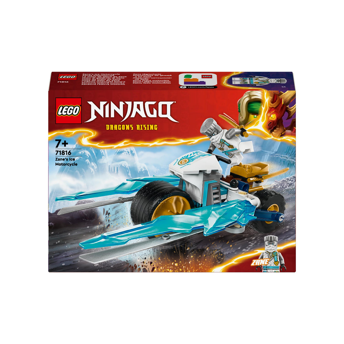 LEGO® NINJAGO® Zane’s Ice Motorcycle Toy Set 71816