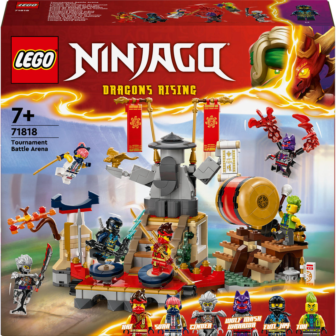 LEGO® NINJAGO® Tournament Battle Arena Playset 71818