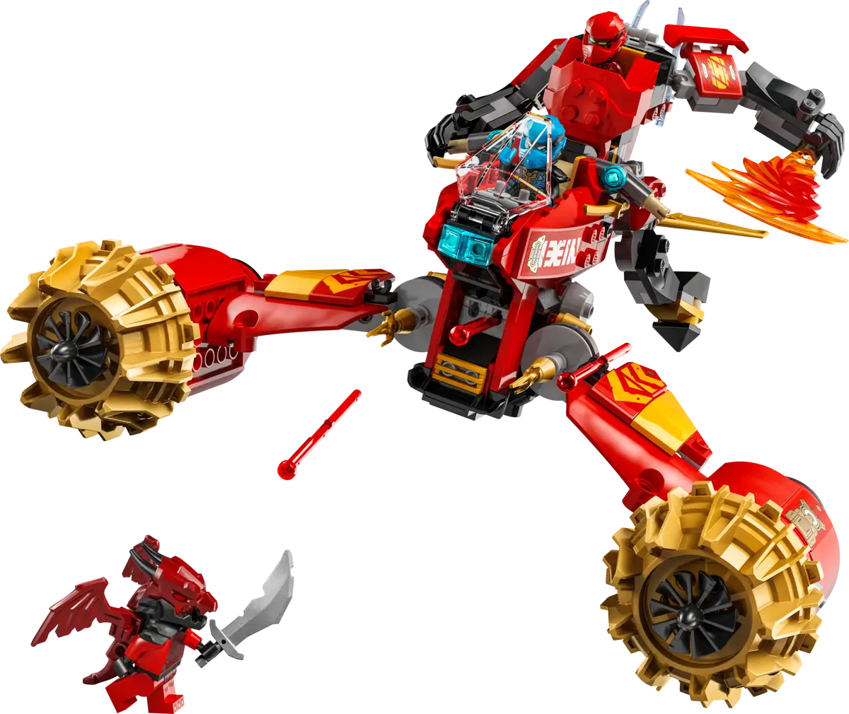 LEGO 71830 Kai's Mech Storm Rider