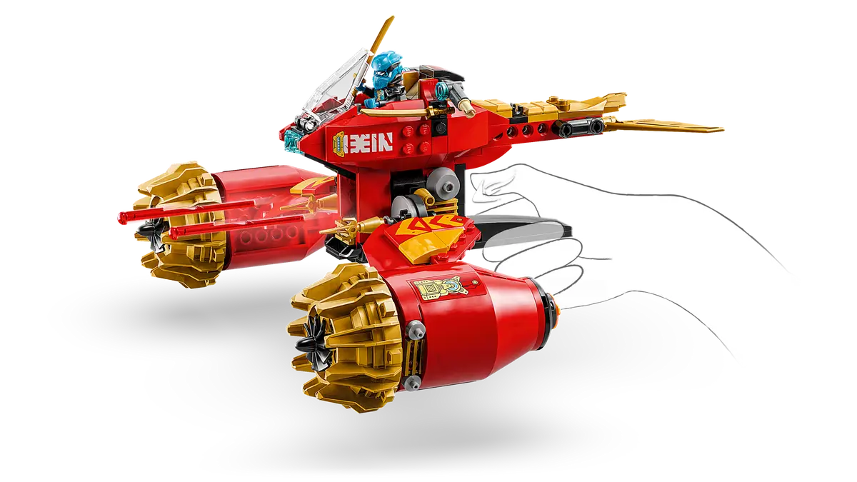 LEGO 71830 Kai's Mech Storm Rider