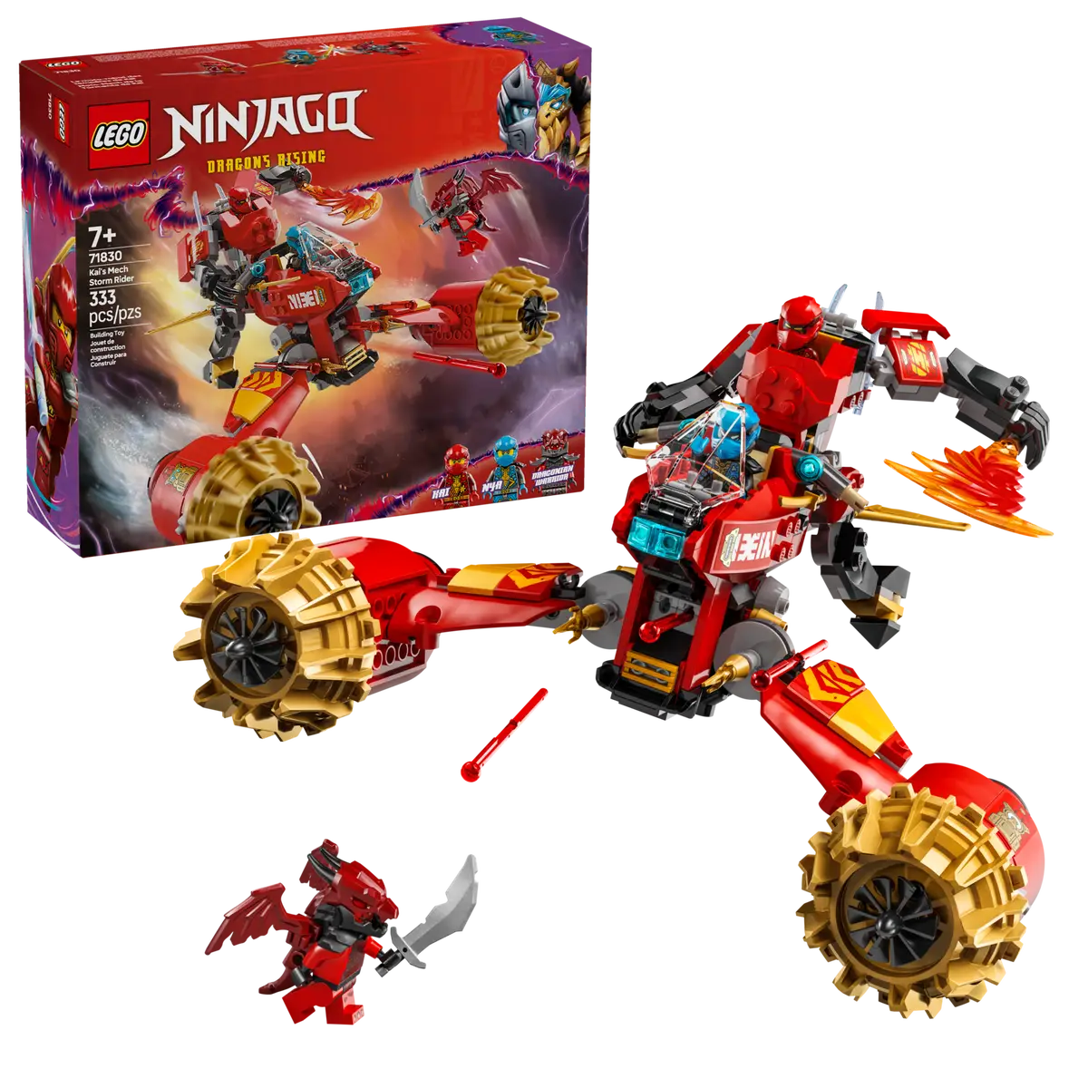 LEGO 71830 Kai's Mech Storm Rider