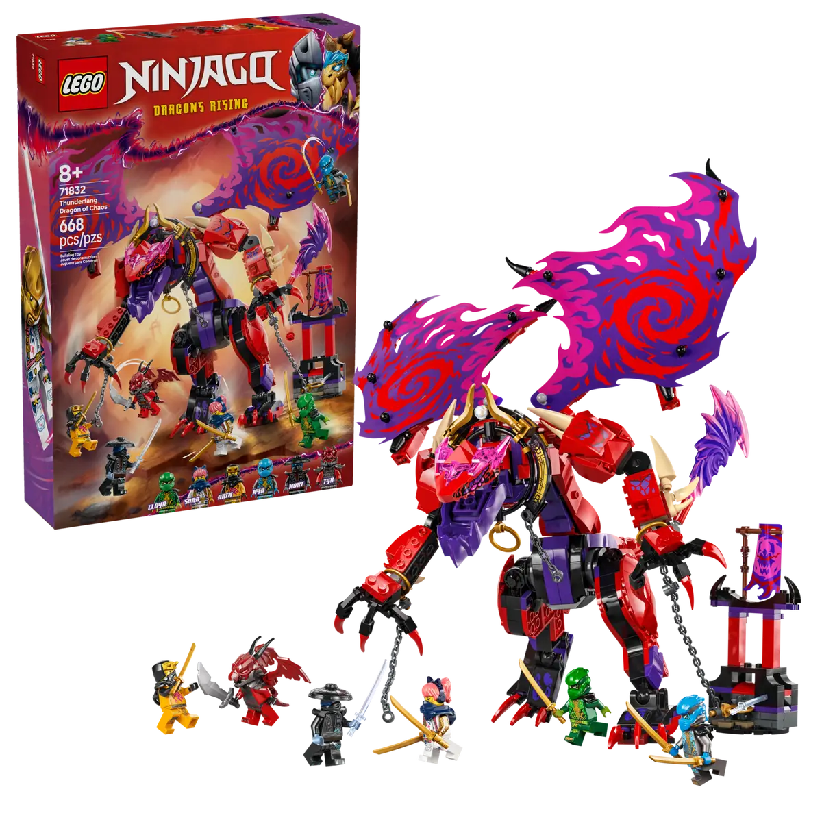 LEGO 71832 Thunderfang Dragon of Chaos