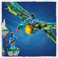 LEGO® Avatar Jake & Neytiri’s First Banshee Flight 75572 Building Toy Set (572 Pcs)