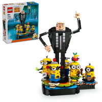 LEGO® Despicable Me 4 Brick-Built Gru and Minions Set 75582