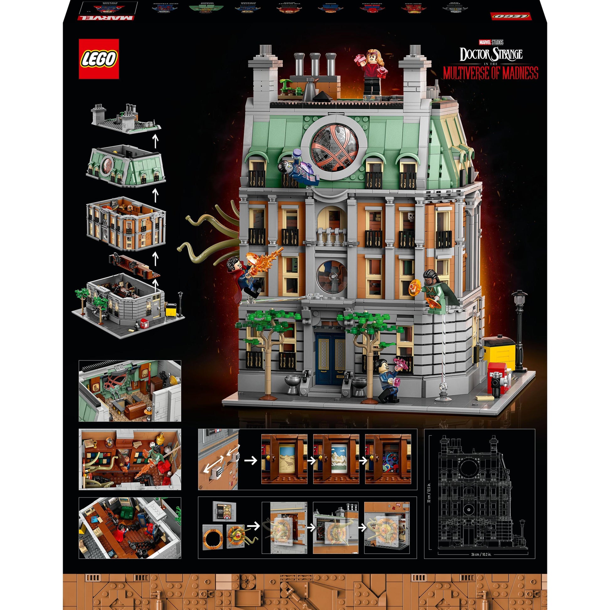 LEGO® Marvel Sanctum Sanctorum 76218 Building Kit (2,708 Pieces)