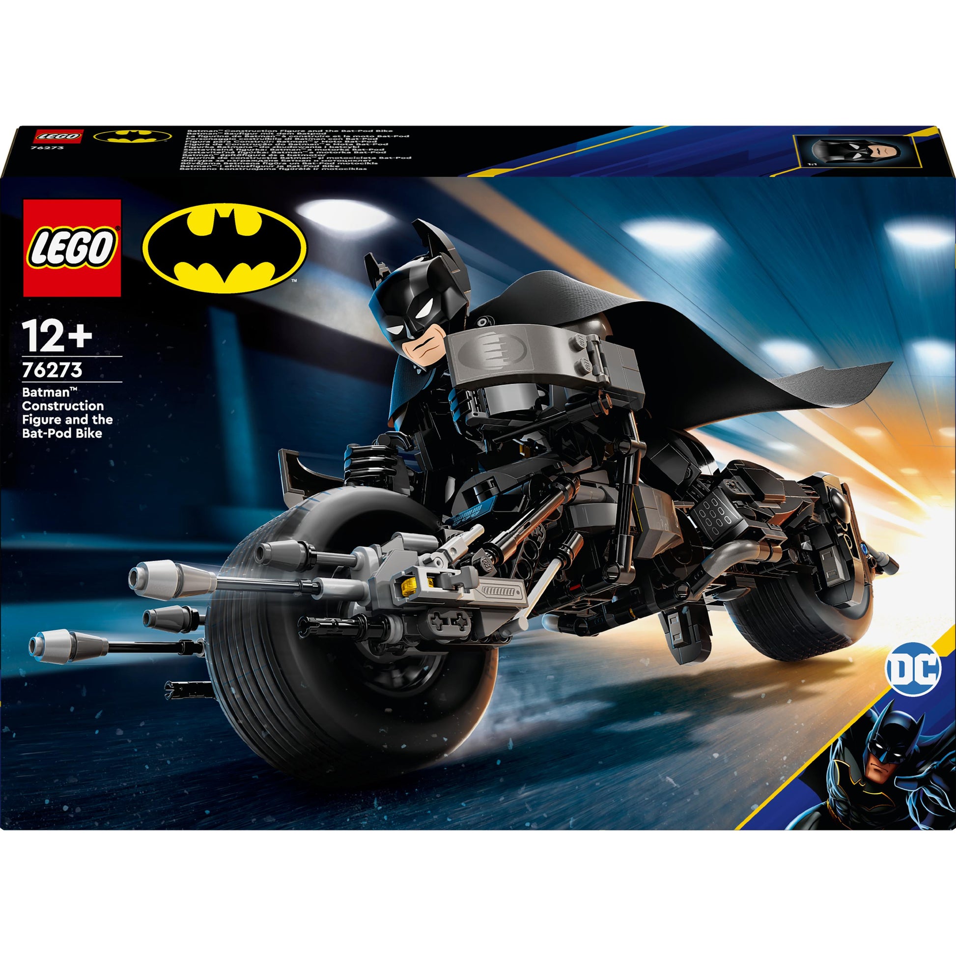 LEGO® DC Batman™: Batman Construction Figure & the Bat-Pod Bike 76273