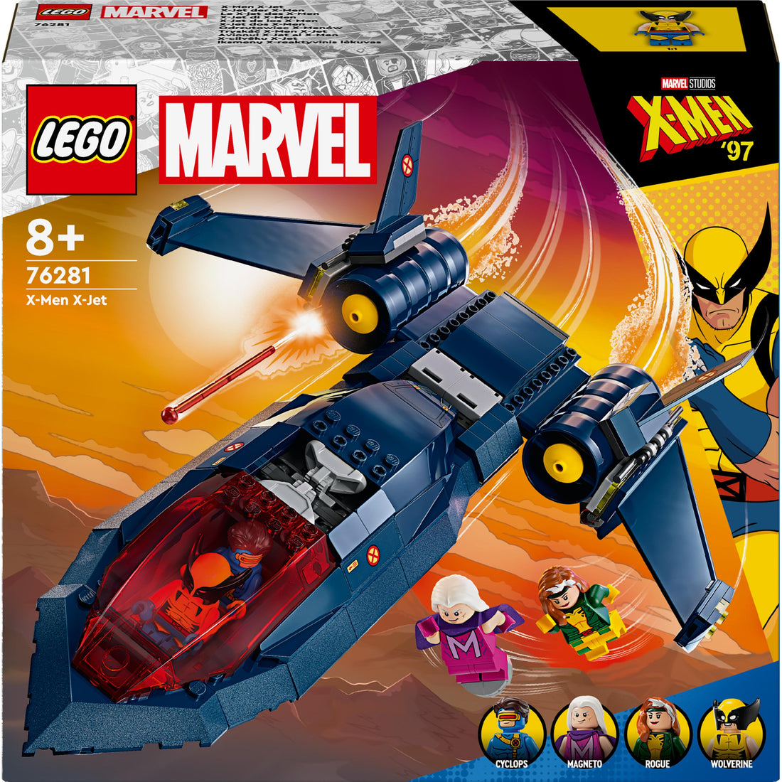 LEGO® Marvel X-Men X-Jet Buildable Toy 76281