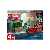 LEGO® Marvel Iron Man with Bike and The Hulk Playset 76287