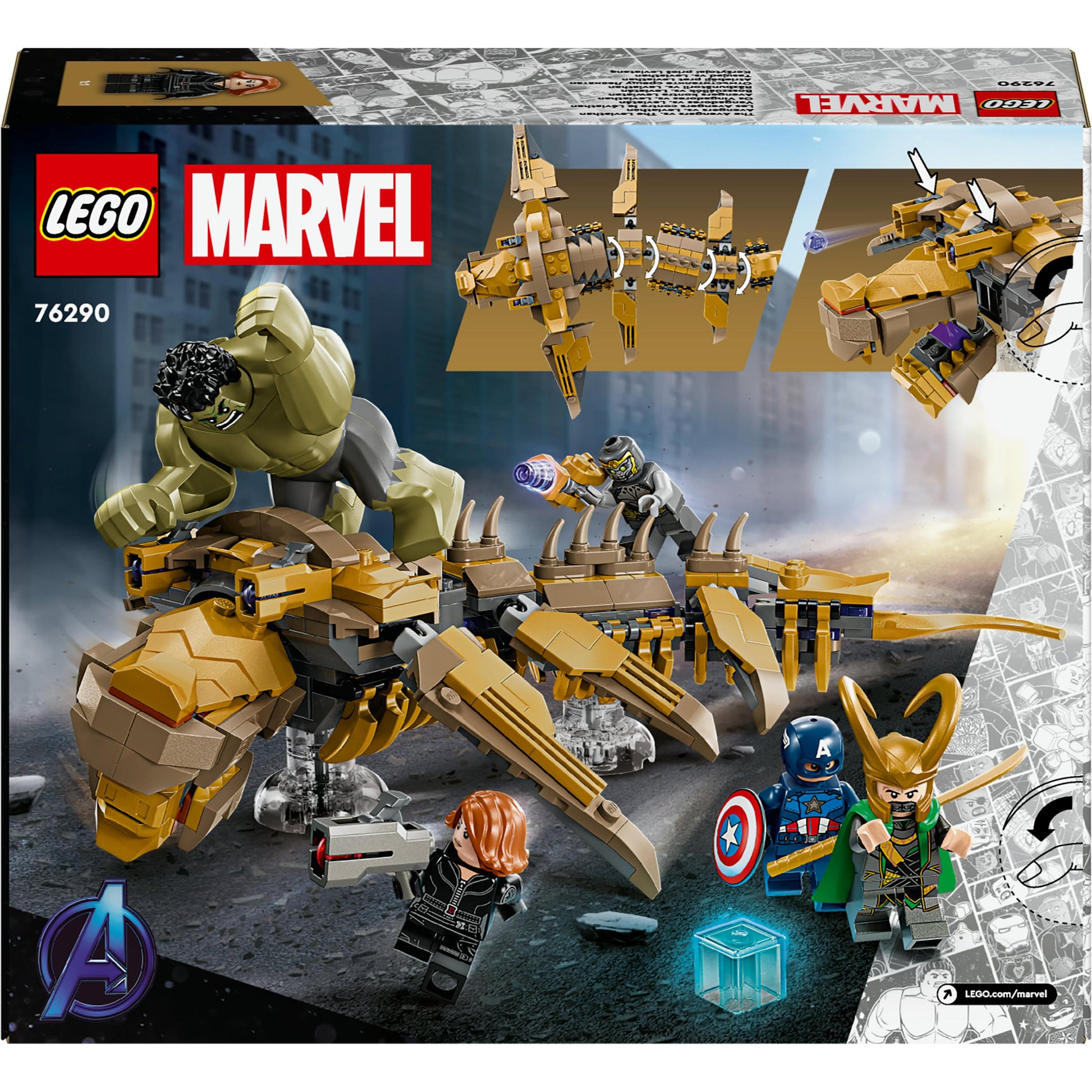 LEGO® Marvel The Avengers vs. The Leviathan Playset 76290