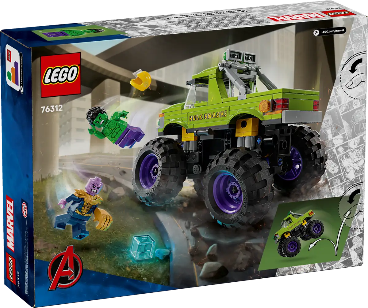LEGO 76312 The Hulk Truck Vs. Thanos V29