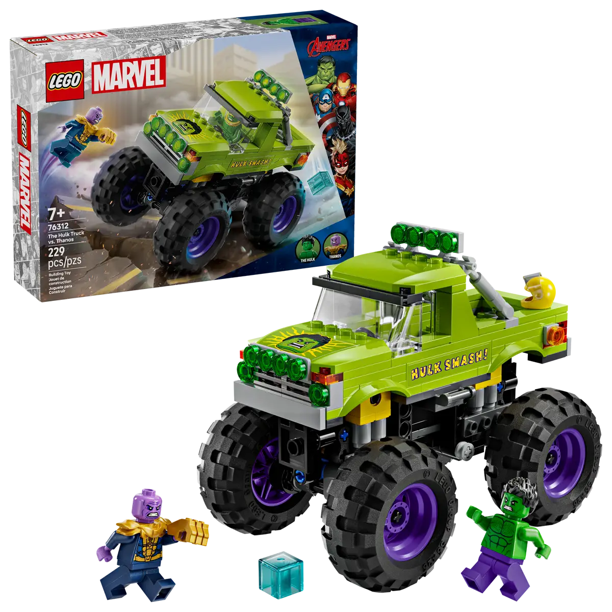 LEGO 76312 The Hulk Truck Vs. Thanos V29