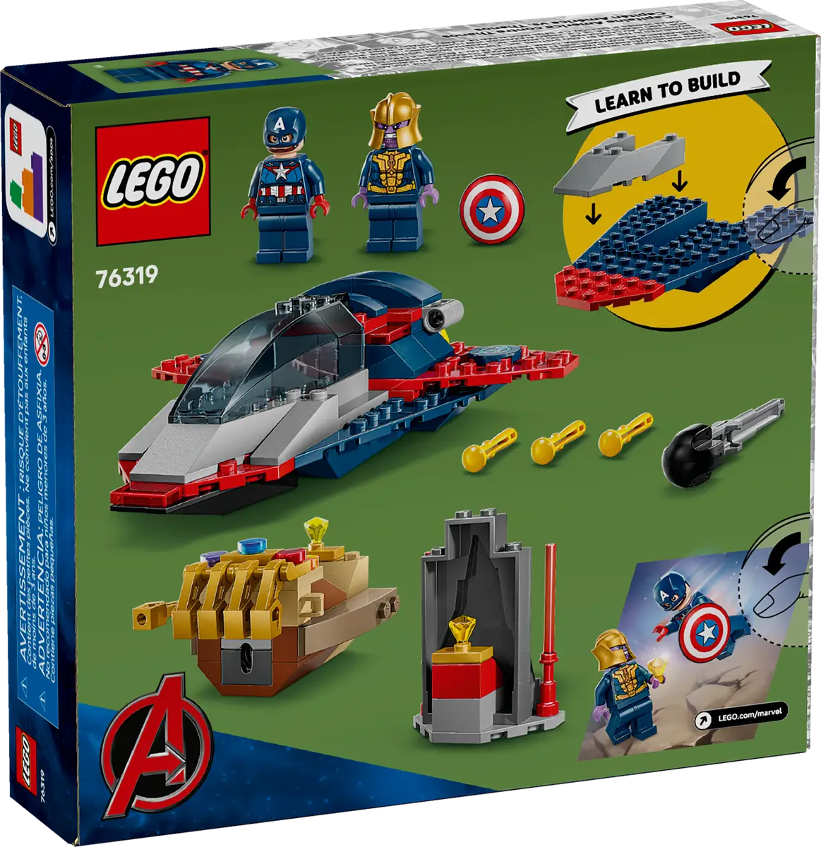 LEGO 76319 Captain America vs. Thanos