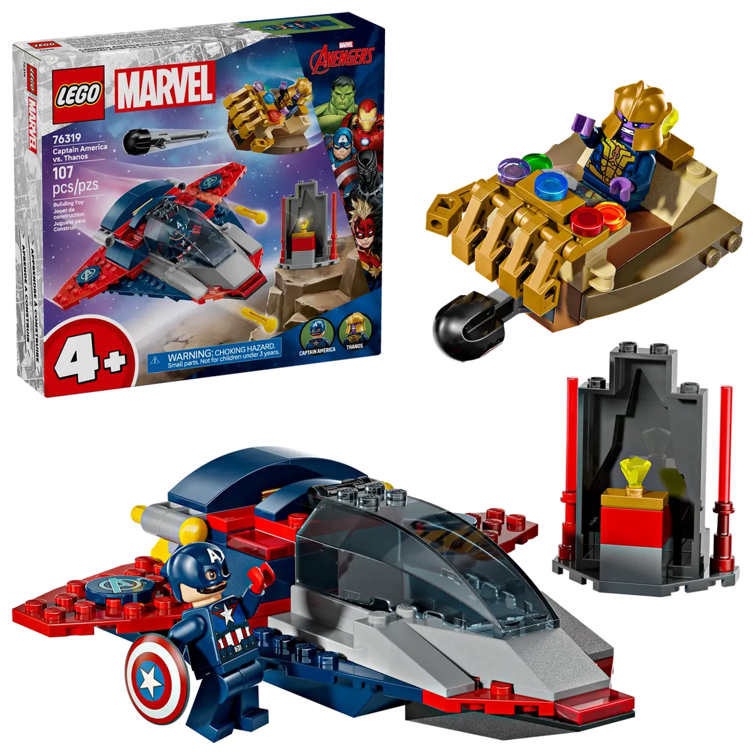 LEGO 76319 Captain America vs. Thanos