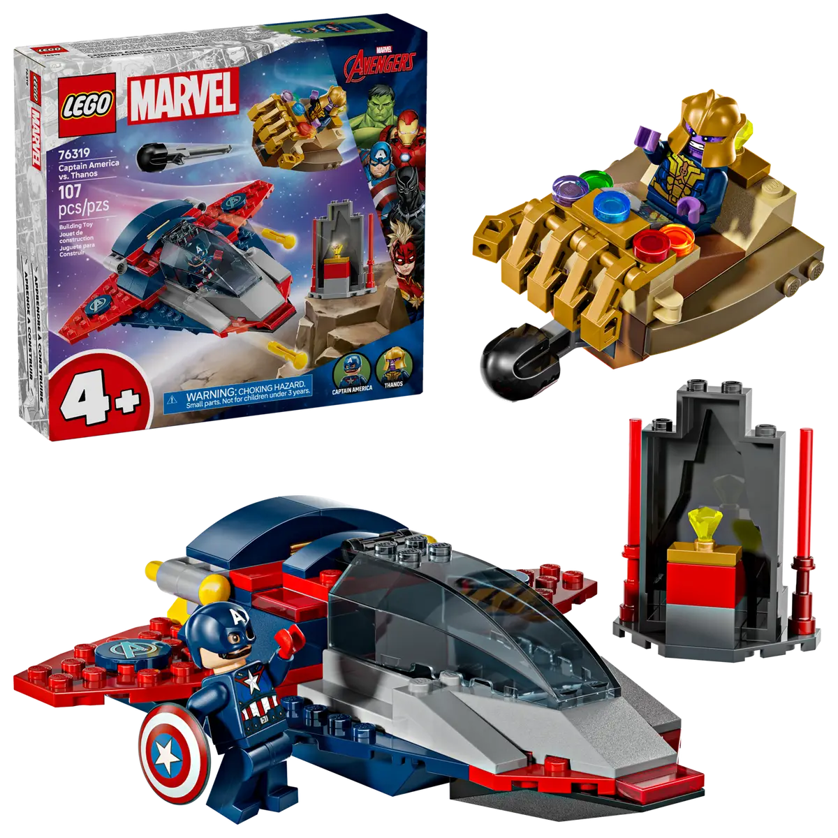 LEGO 76319 Captain America vs. Thanos