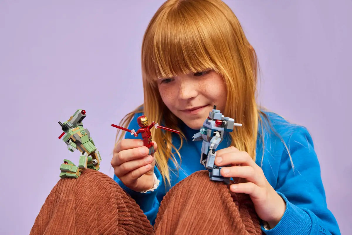 LEGO 76320 Iron Man & War Machine vs. Hammer Drones