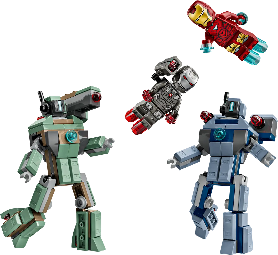 LEGO 76320 Iron Man & War Machine vs. Hammer Drones