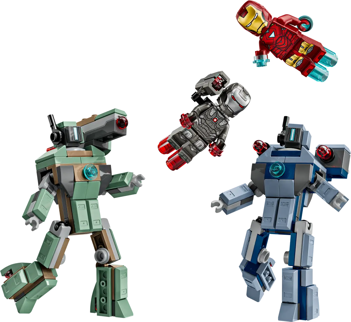 LEGO 76320 Iron Man & War Machine vs. Hammer Drones