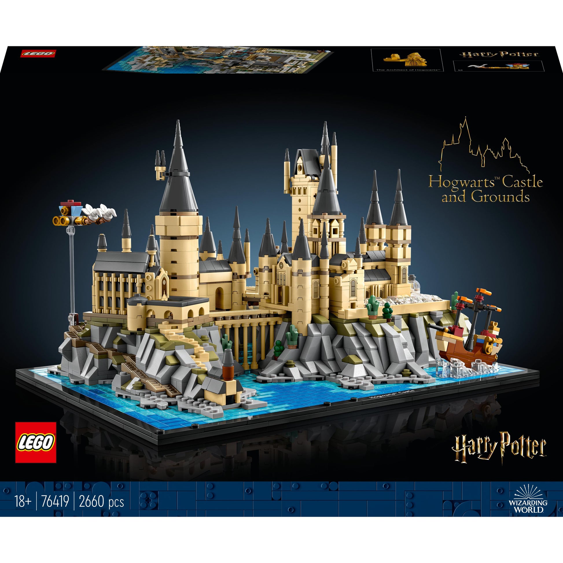 LEGO® Harry Potter™ Hogwarts™ Castle and Grounds 76419 Building Set (2,660 Pieces)