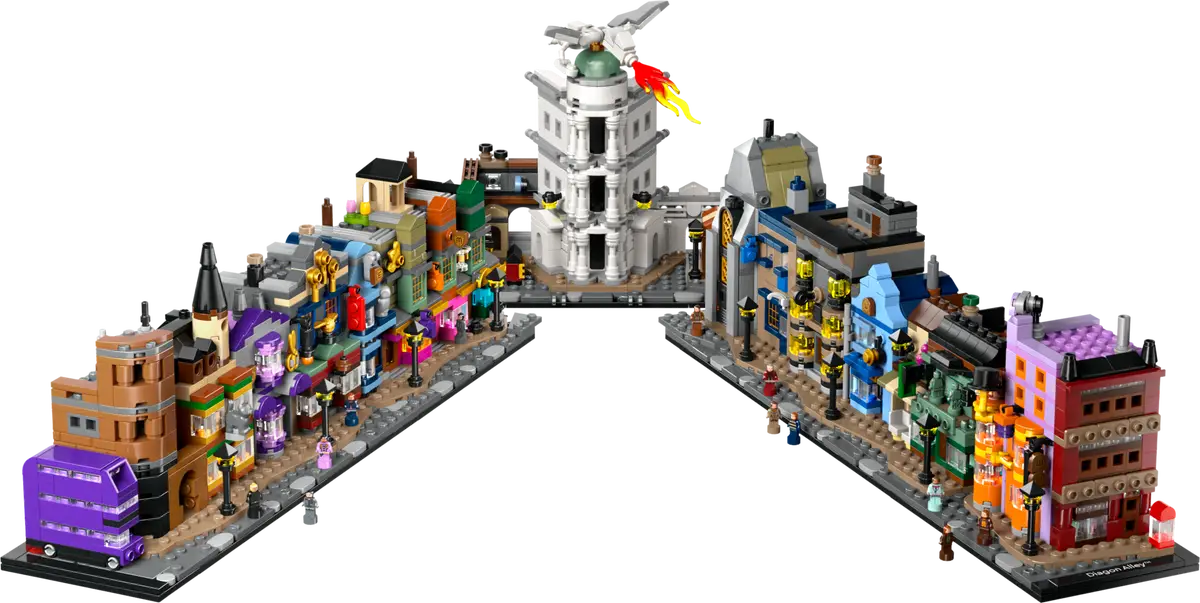 LEGO 76444 Diagon Alley Wizarding Shops